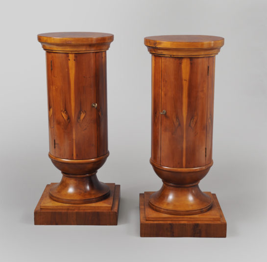 Edwardian Pedestal Cabinets