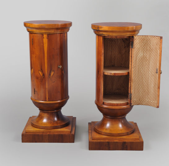 Pair of Edwardian Pedestal Cabinets