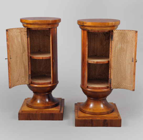 Edwardian Pedestal Cabinets