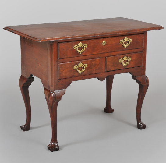 Rare Diminutive Queen Anne Lowboy