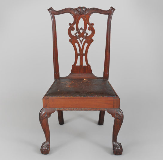 Carved Chippendale Side Chair