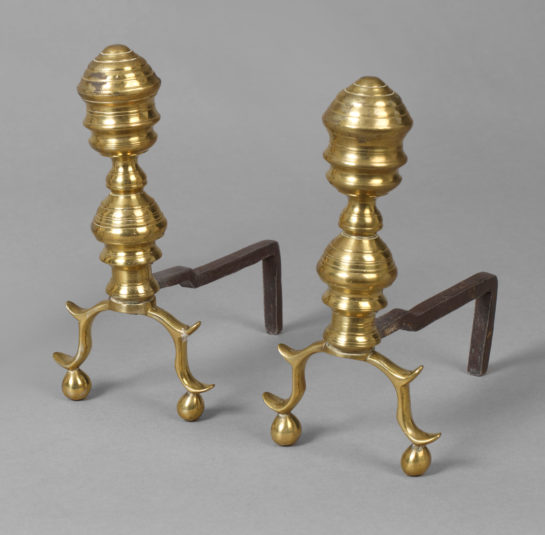 Miniature Pair of Andirons