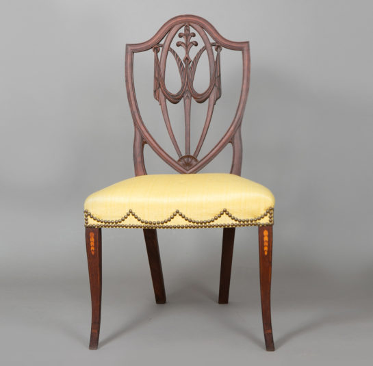 Rare Hepplewhite Side Chair