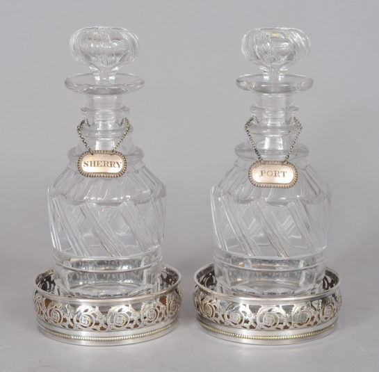 Pair of Decanters