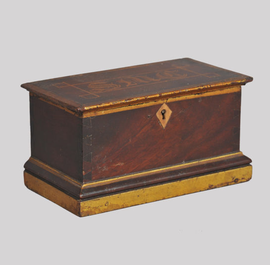 Rare Miniature Blanket Chest