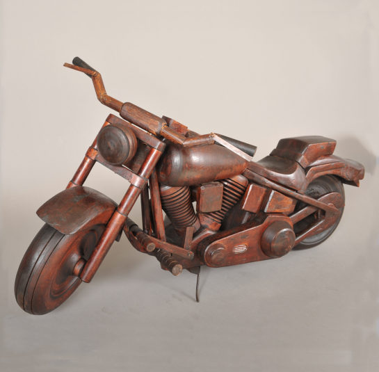 Rare Model of a Harley Davidson Motorcycle