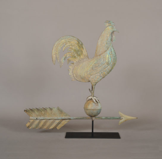 Rooster and Arrow Weathervane