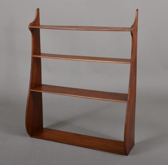 Whale-Tail Hanging Shelf