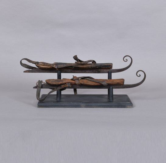 Pair of Early Ice Skates