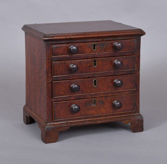 Miniature Chippendale Chest of Drawers