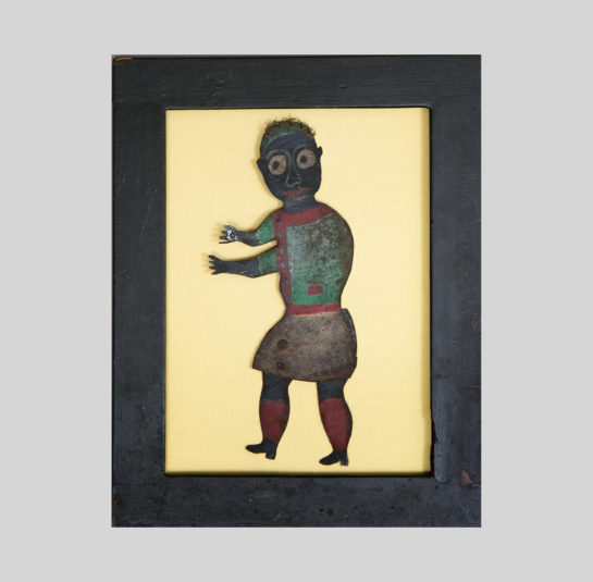 Rare African-American Painted Articulated Figure