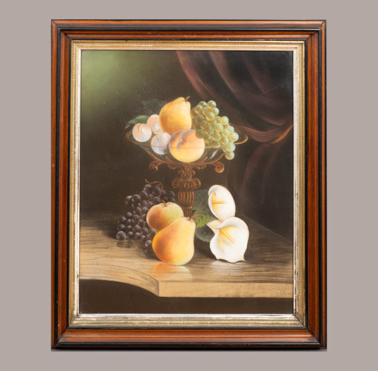 Still Life of Fruit and Flowers