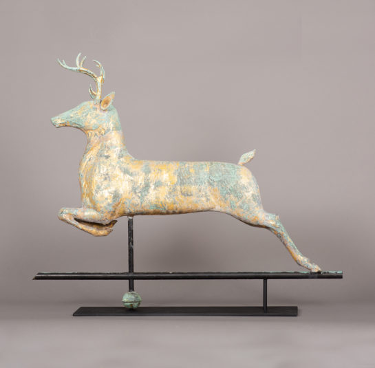 Leaping Stag Weathervane