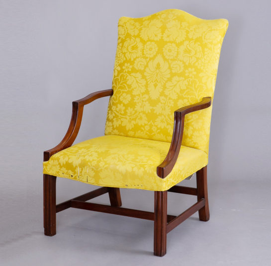 Transitional Chippendale Lolling Chair