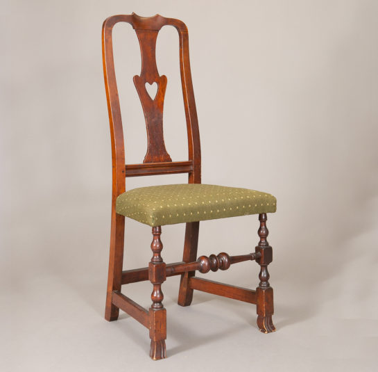 Queen Anne Side Chair with Heart-Form Splat