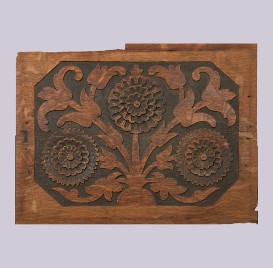 Rare Carved Panel