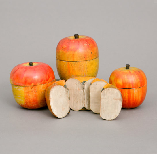 Group of Painted Apples