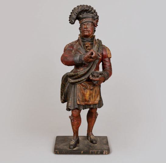 Highlander Snuff and Tobacco Counter Top Figure