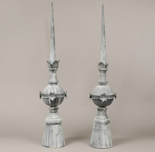 Pair of Architectural Finial Spires