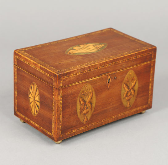 Inlaid Tea Caddy