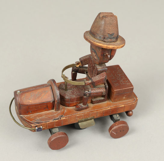 Rare Union Veteran Folk Art Toy