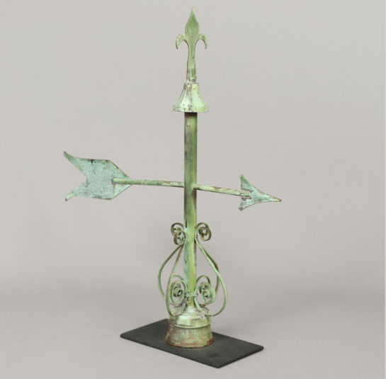 Diminutive Architectural Arrow Weathervane