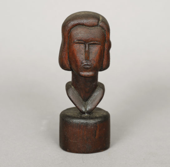 Small Carved Bust of a Lady