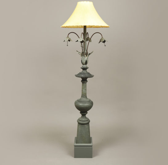 Floor Lamp made from a Period Spire