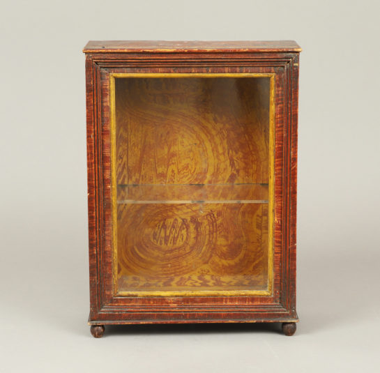 Unusual Paint Decorated Cabinet