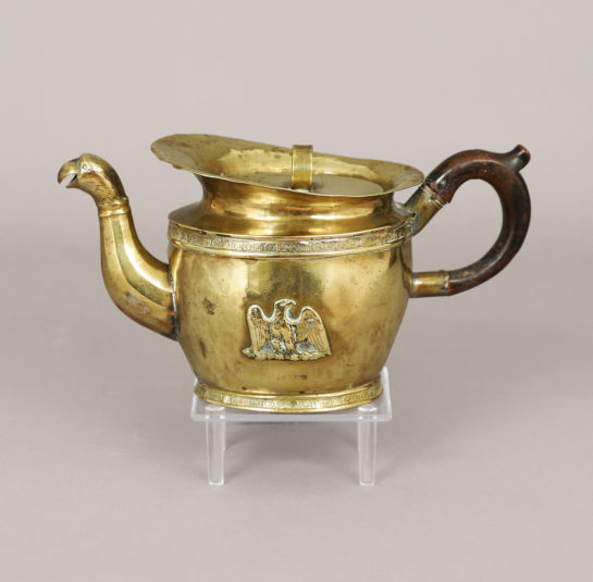 Coffee Pot with Patriotic Emblems