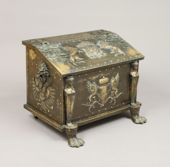 Kindling Box with Repoussé Decoration