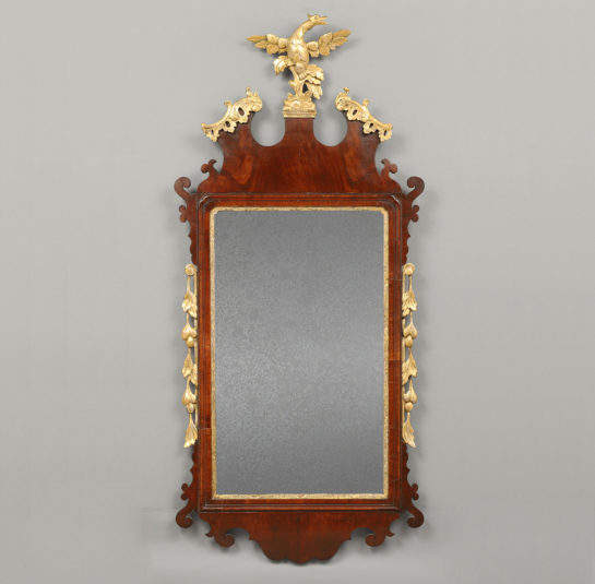 Chippendale Parcel-Gilt Mirror