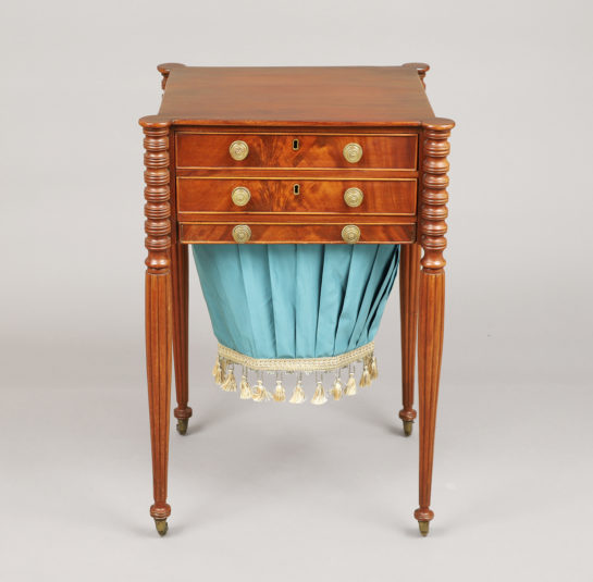 Fine Federal Sewing Table