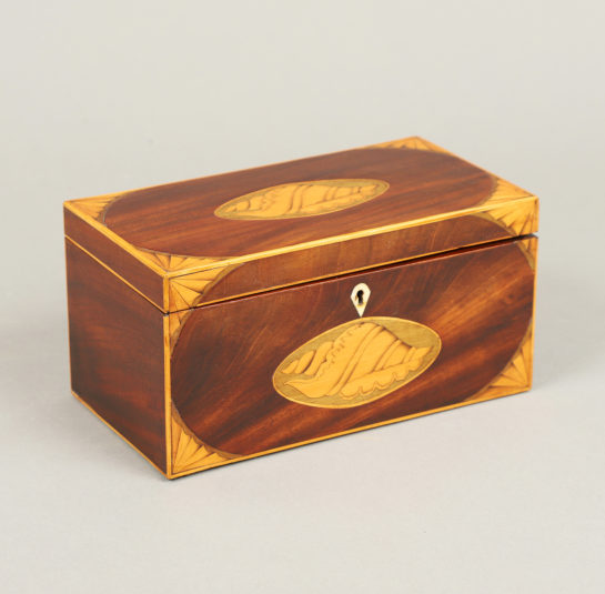 Inlaid Tea Caddy