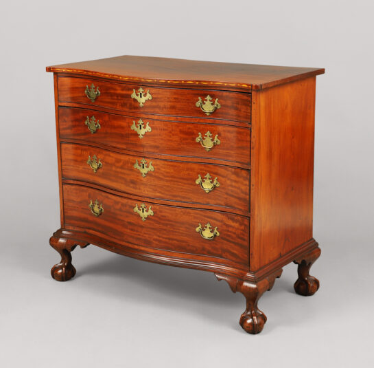 Chippendale Four Drawer Chest