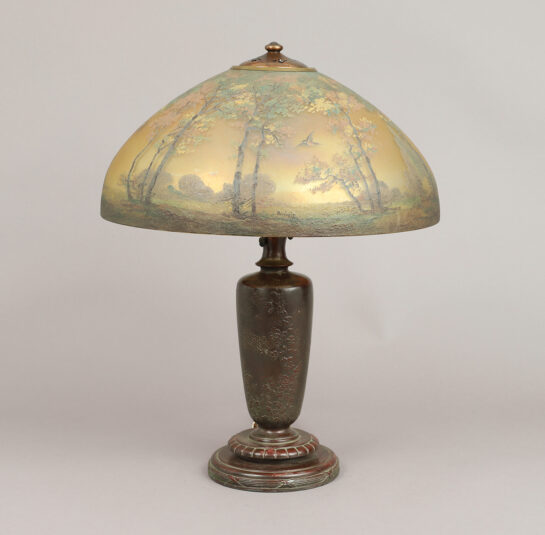 Handel Painted Table Lamp