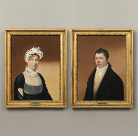 Pair of Portraits: George and Maria Vassar Booth