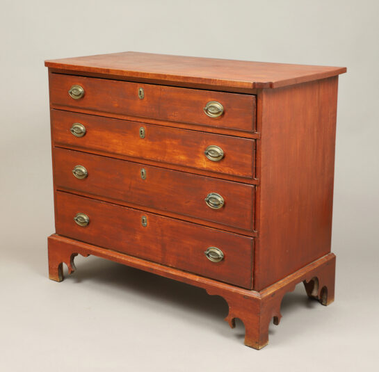 Chippendale Four Drawer Chest