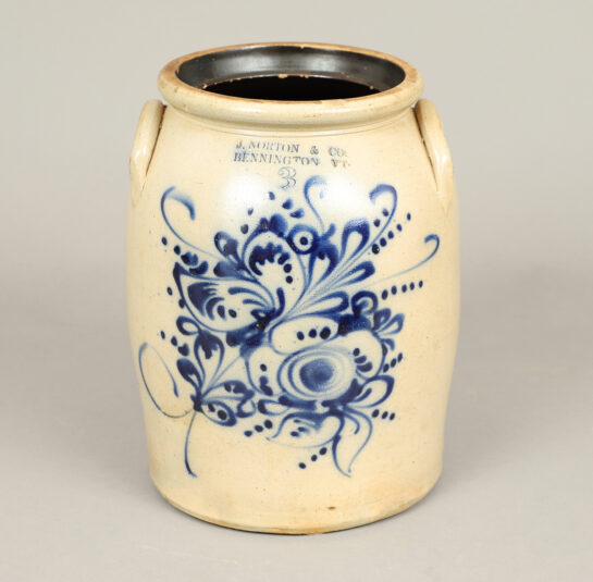 Stoneware Crock, “J. Norton and Co.”