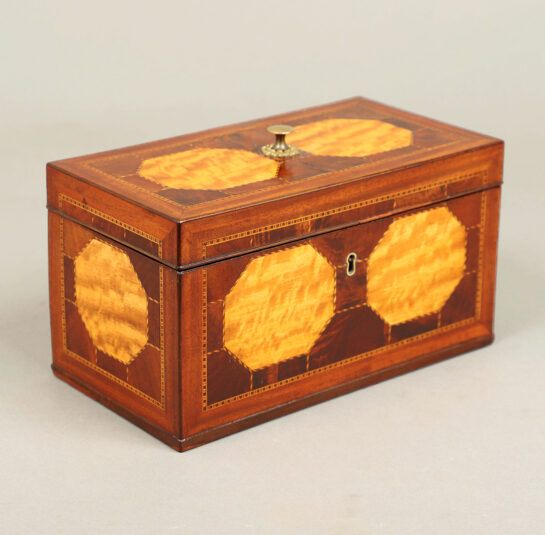 Exceptional Georgian Tea Caddy