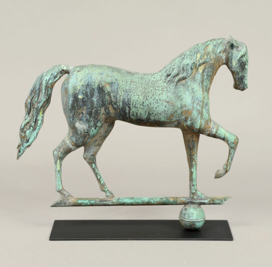 Rare Diminutive Horse Weathervane