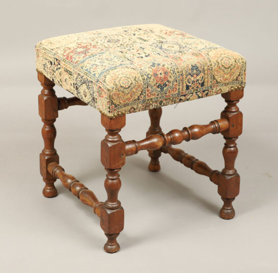 William and Mary Turned Joint Stool