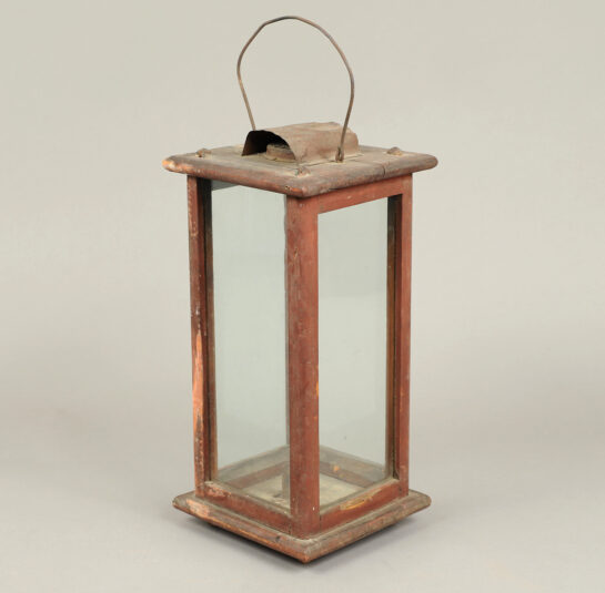 Painted Hanging Lantern