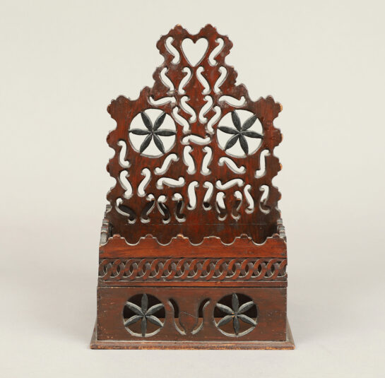 Rare and Unusual Carved Reticulated Box