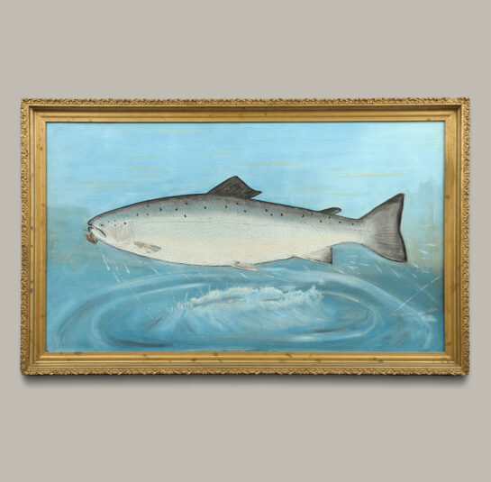 Folky Fish Painting