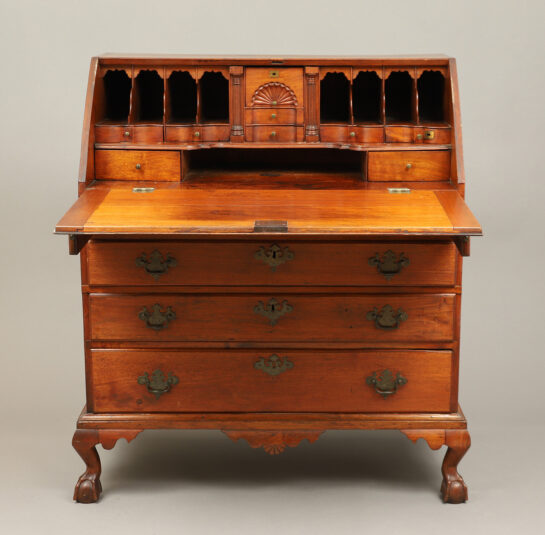 Chippendale Slant-Top Desk