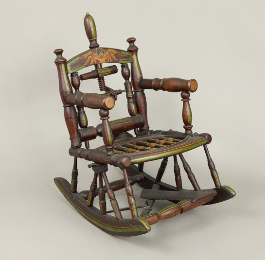 Folk Art Child’s Rocker