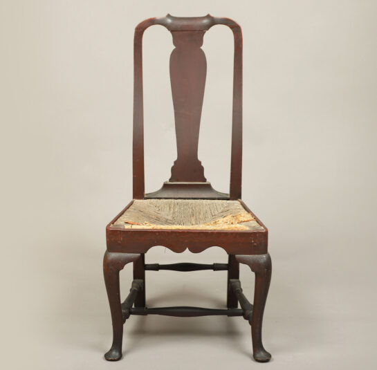 Rare Queen Anne Side Chair