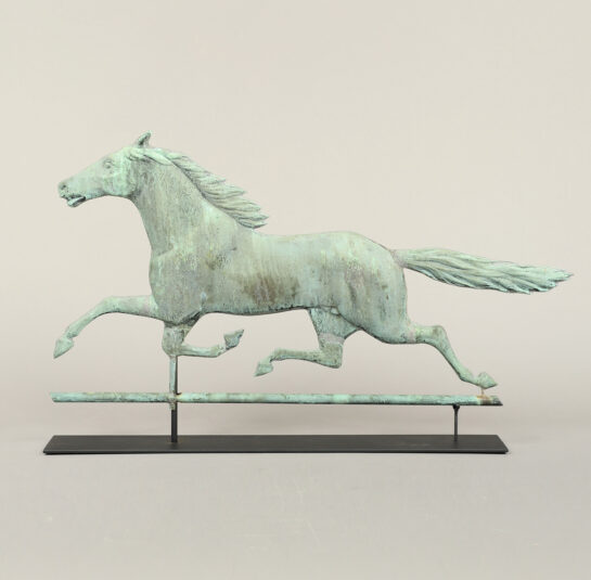 “Smuggler” Running Horse Weathervane