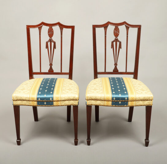 A Fine Pair of Federal Side Chairs